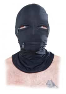 Full face μάσκα προσώπου με φερμουάρ από την Pipdream