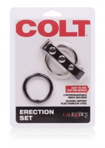 Δαχτυλίδι πέους και όρχεων COLT Erection Set