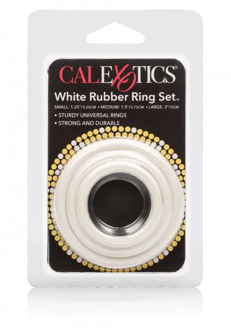 Σετ δαχτυλίδια πέους Rubber Ring 3 Piece Set