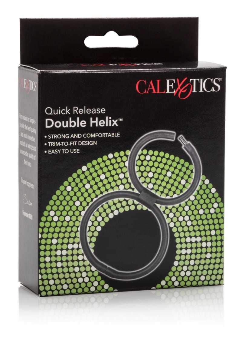 Δαχτυλίδι πέους και όρχεων Quick Release Double Helix