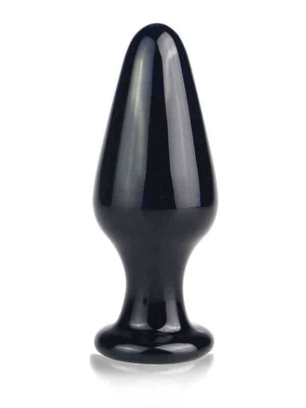 Butt plug glass από χειροποίητο γυαλί Love toy
