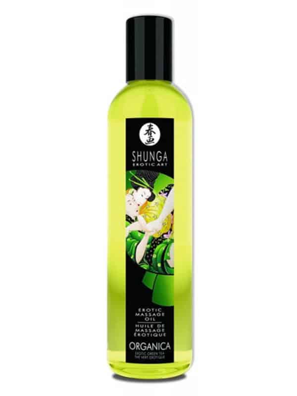 Λάδι μασάζ Erotic Massage Oil Exotic Organic Green Tea
