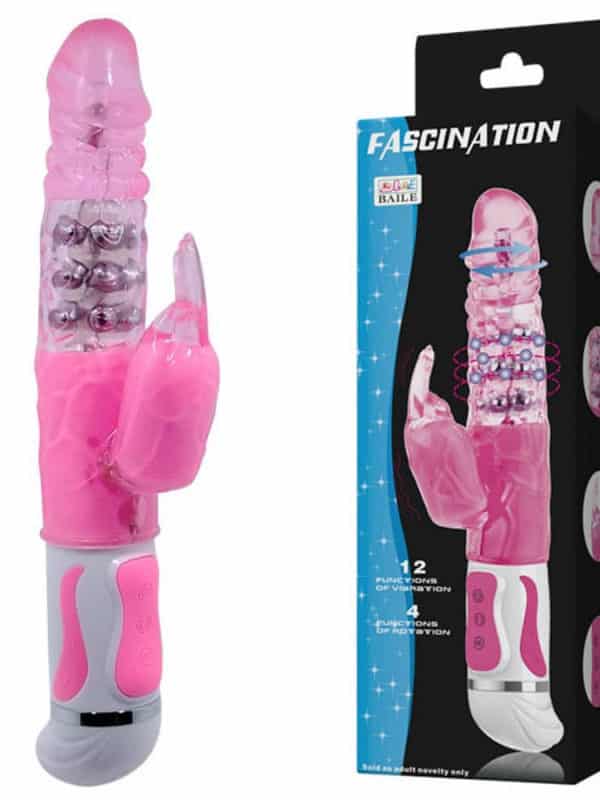 Δονητής rabbit Fascination Bunny Vibrator Pink