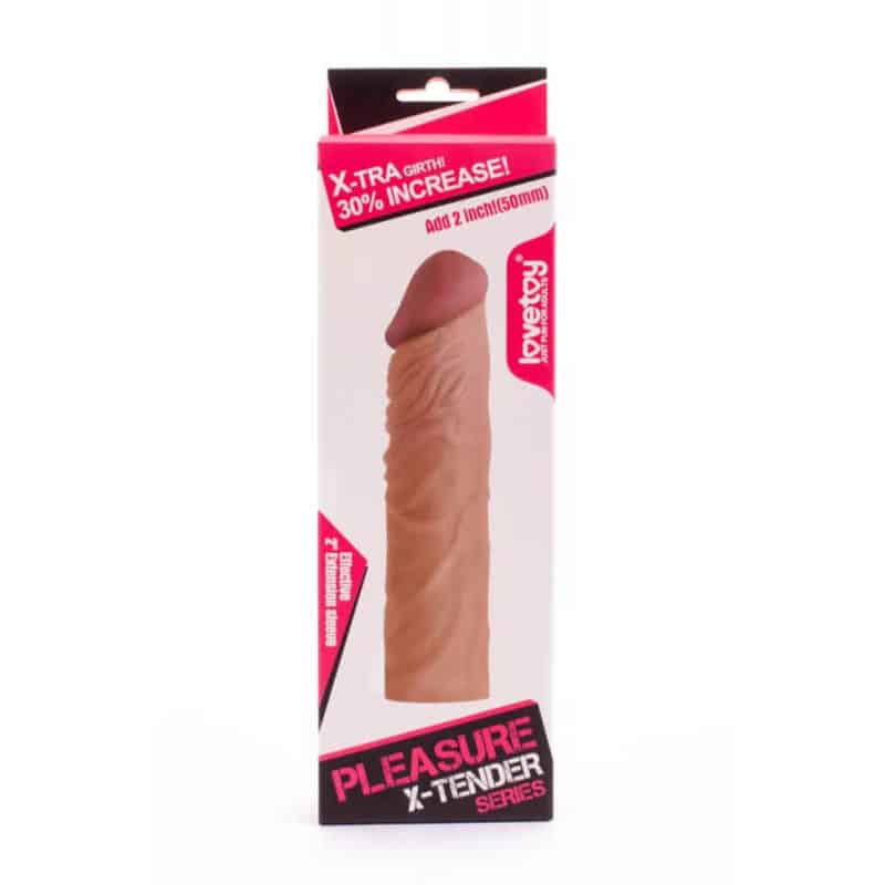 Pleasure X-Tender Penis Sleeve 3 προέκταση πέους