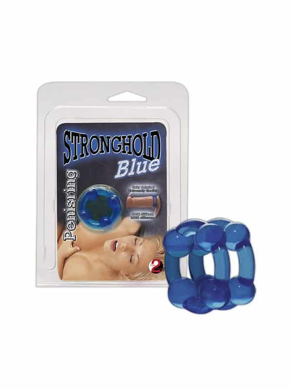 Stronghold Blue Penisring δαχτυλίδι πέους