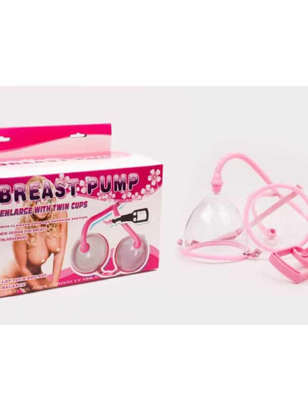 Βεντούζα μεγέθυνσης στήθους Breast Pump Pink