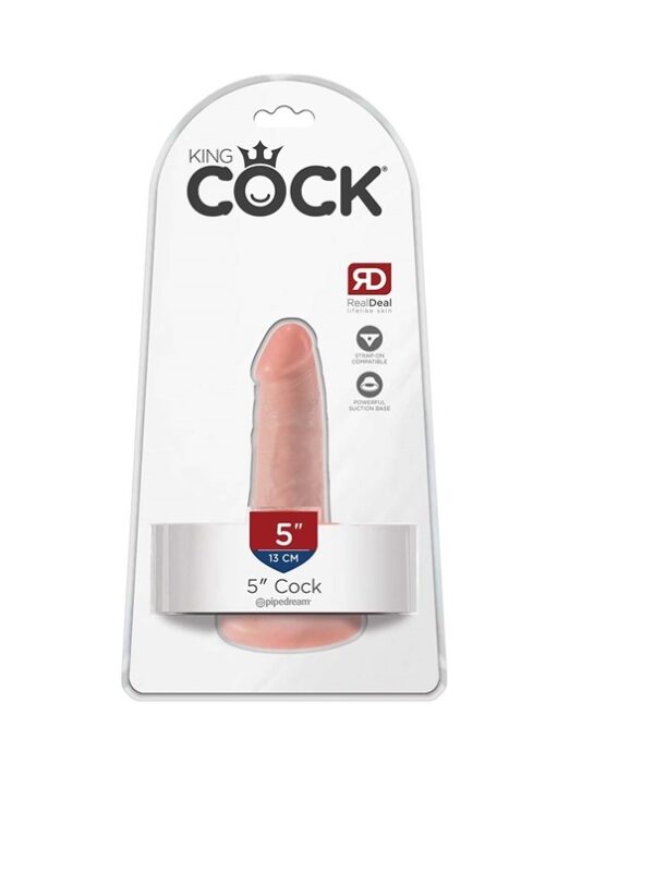 Μικρό ρεαλιστικό πέος με βεντούζα King cock