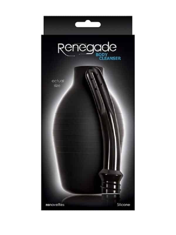Renegade Body Cleanser Black πρωκτικό κλύσμα