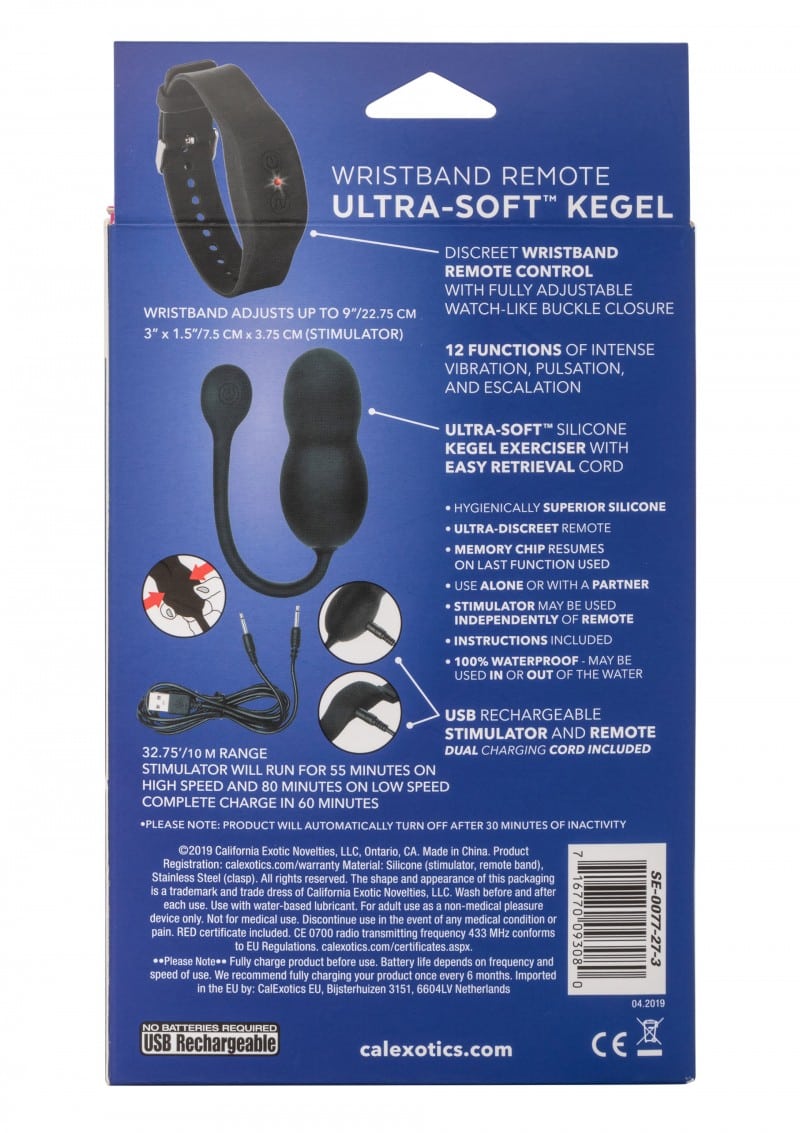Wristband Remote Soft Kegel ασύρματος δονητής