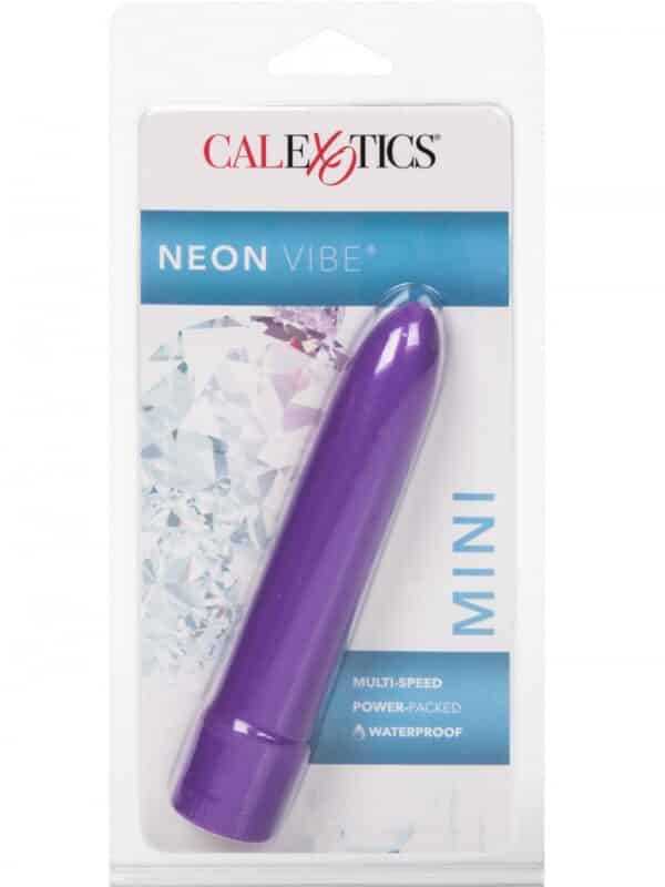 Neon Vibe μοβ δονητής κλασικός Calexotic