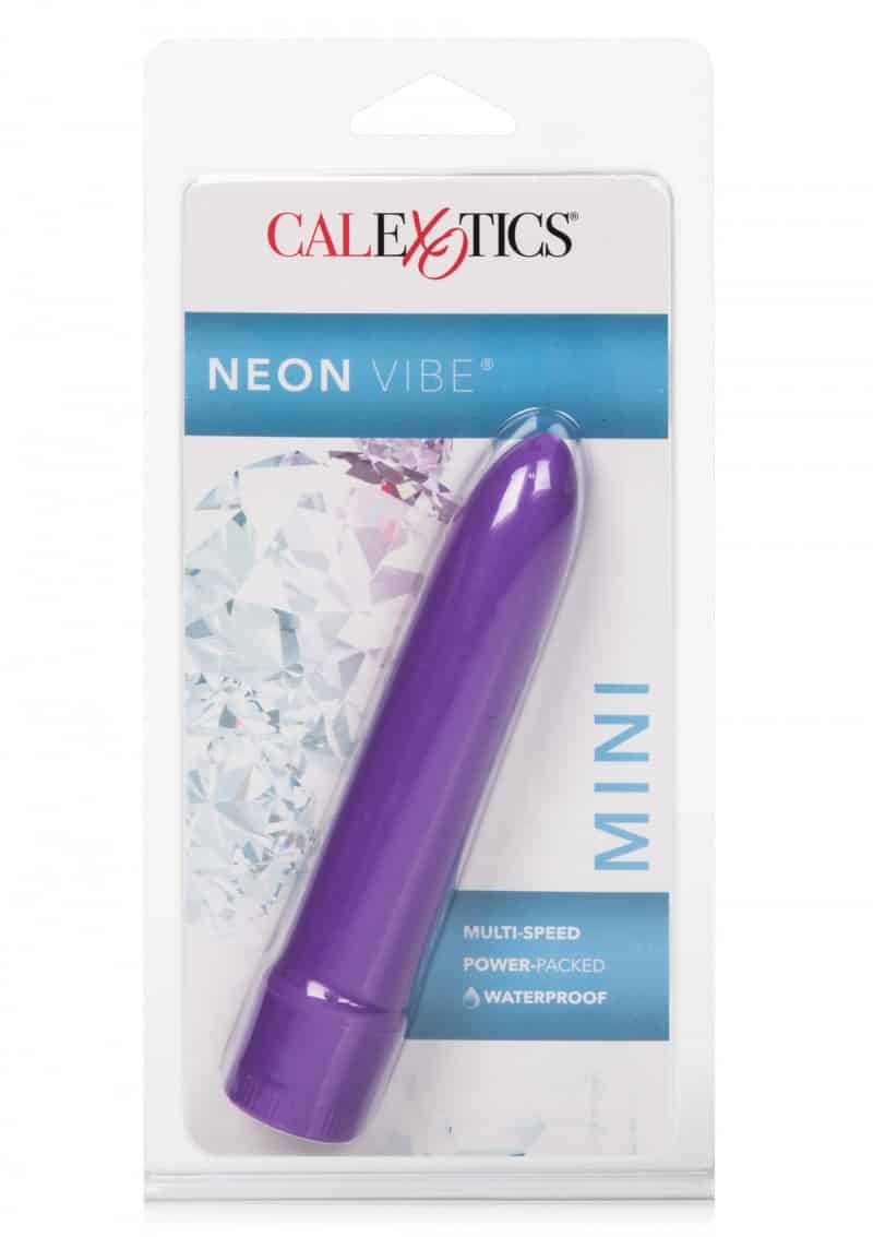 Neon Vibe μοβ δονητής κλασικός Calexotic