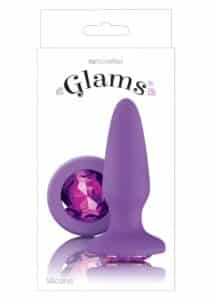 Glams Gem Plug medium σιλικόνης με διαμάντι