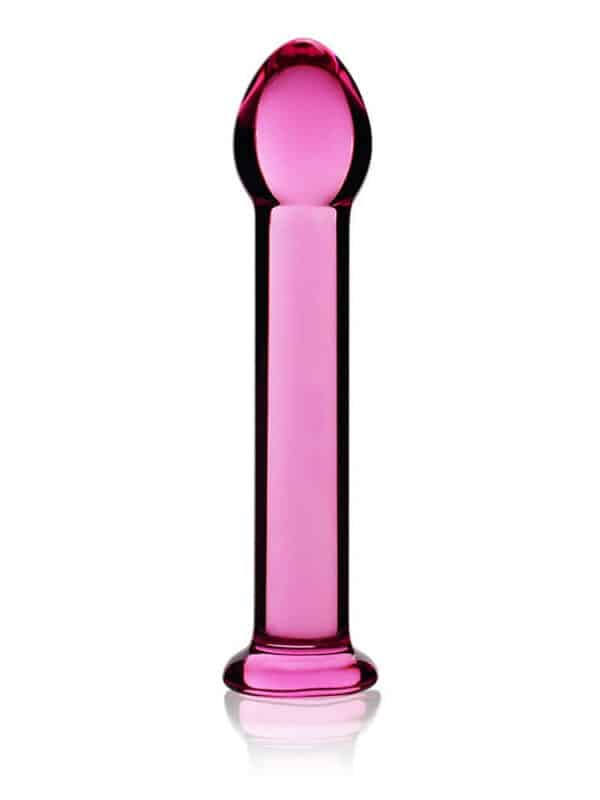Glass Romance Pink dildo γυάλινο ομοίωμα