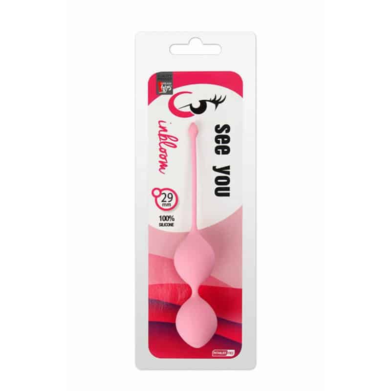 See You In Bloom Duo Balls 29 mm Pink