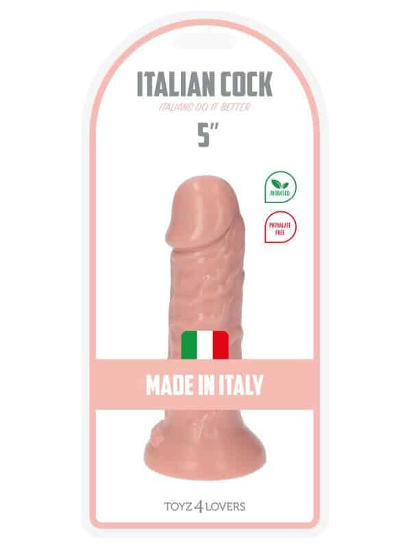 Italian cock dildo ρεαλιστικό σιλικόνης
