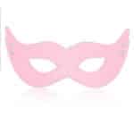 Batwoman μάσκα ματιών ροζ δερμάτινη