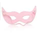 Batwoman μάσκα ματιών ροζ δερμάτινη