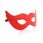 Batwoman κόκκινη μάσκα ματιών δερμάτινη