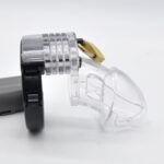 BRUTUS Alpha Cage Chastity Cage Clear