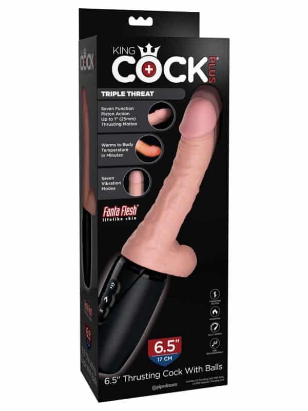 Thrusting Cock with balls ρεαλιστικό ομοίωμα πέους
