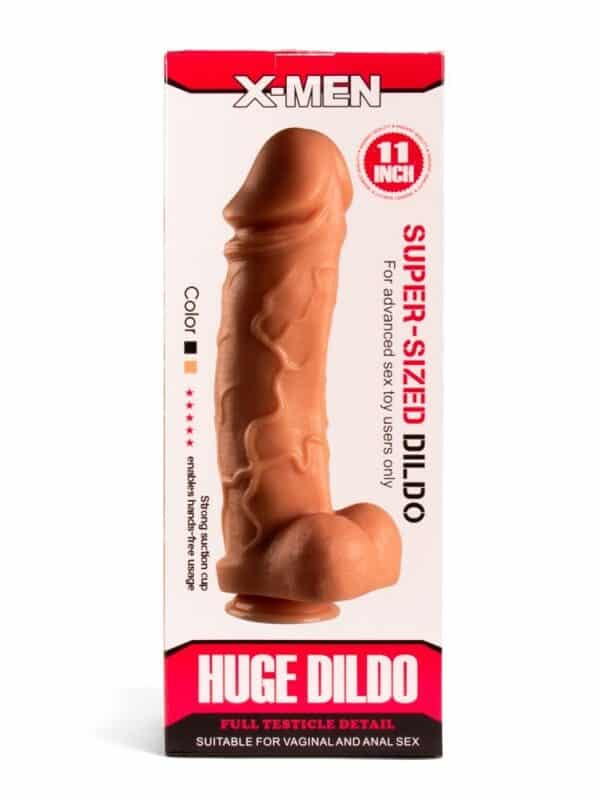 Super Sized Dildo 11 inch Flesh μεγάλο πέος