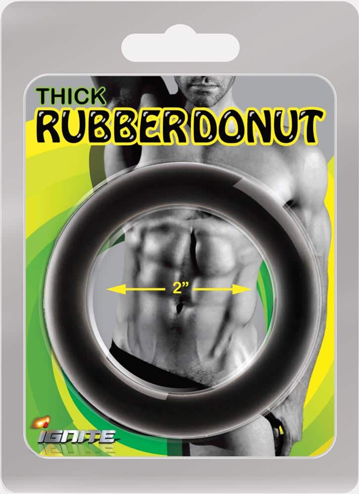 Thick Rubber Donut Ring - 57 mm