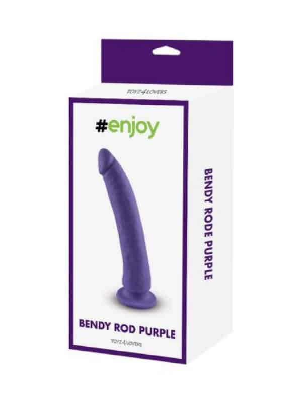 Dildo Bendy Rod Purple