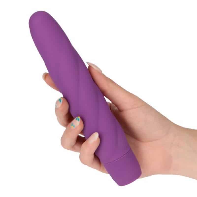 Twirly purple vibrator