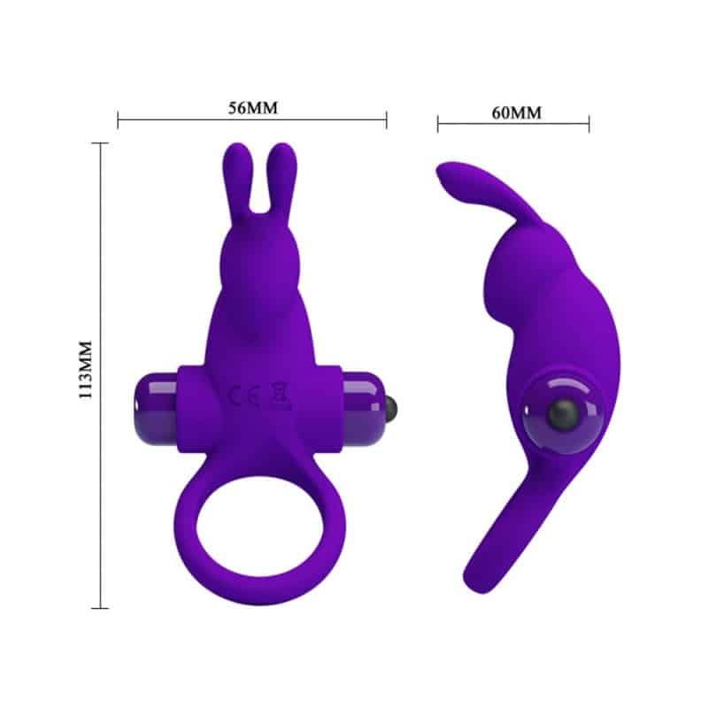Κλασικό δαχτυλίδι με δόνηση sex toy για ζευγάρια