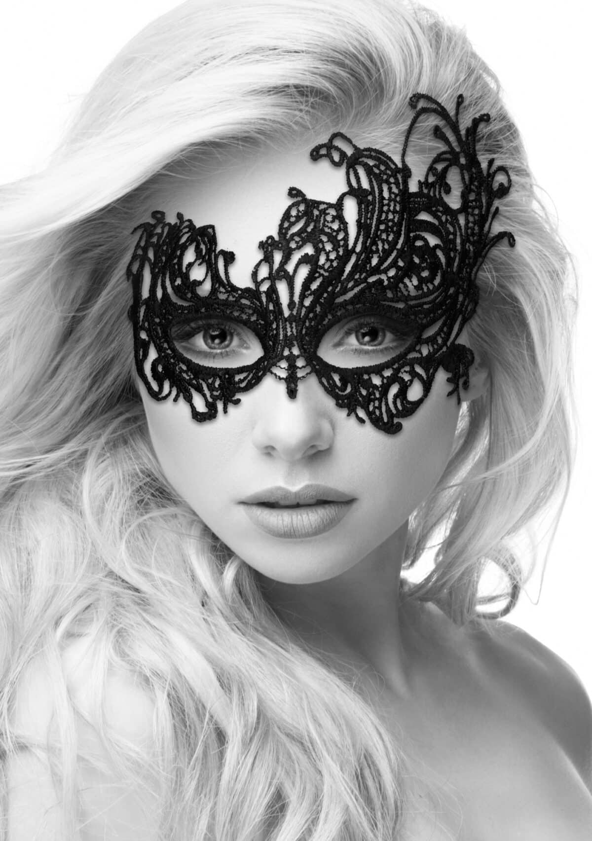 Lace Eye Mask Royal