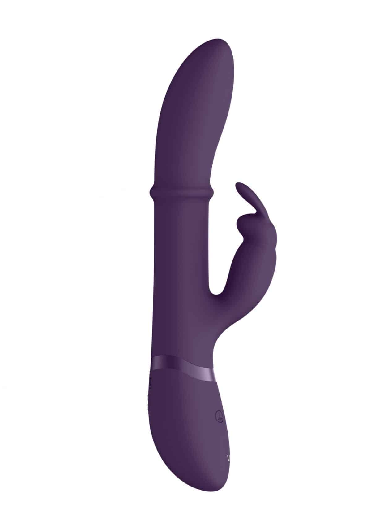 Halo Ring Rabbit Vibrator purple