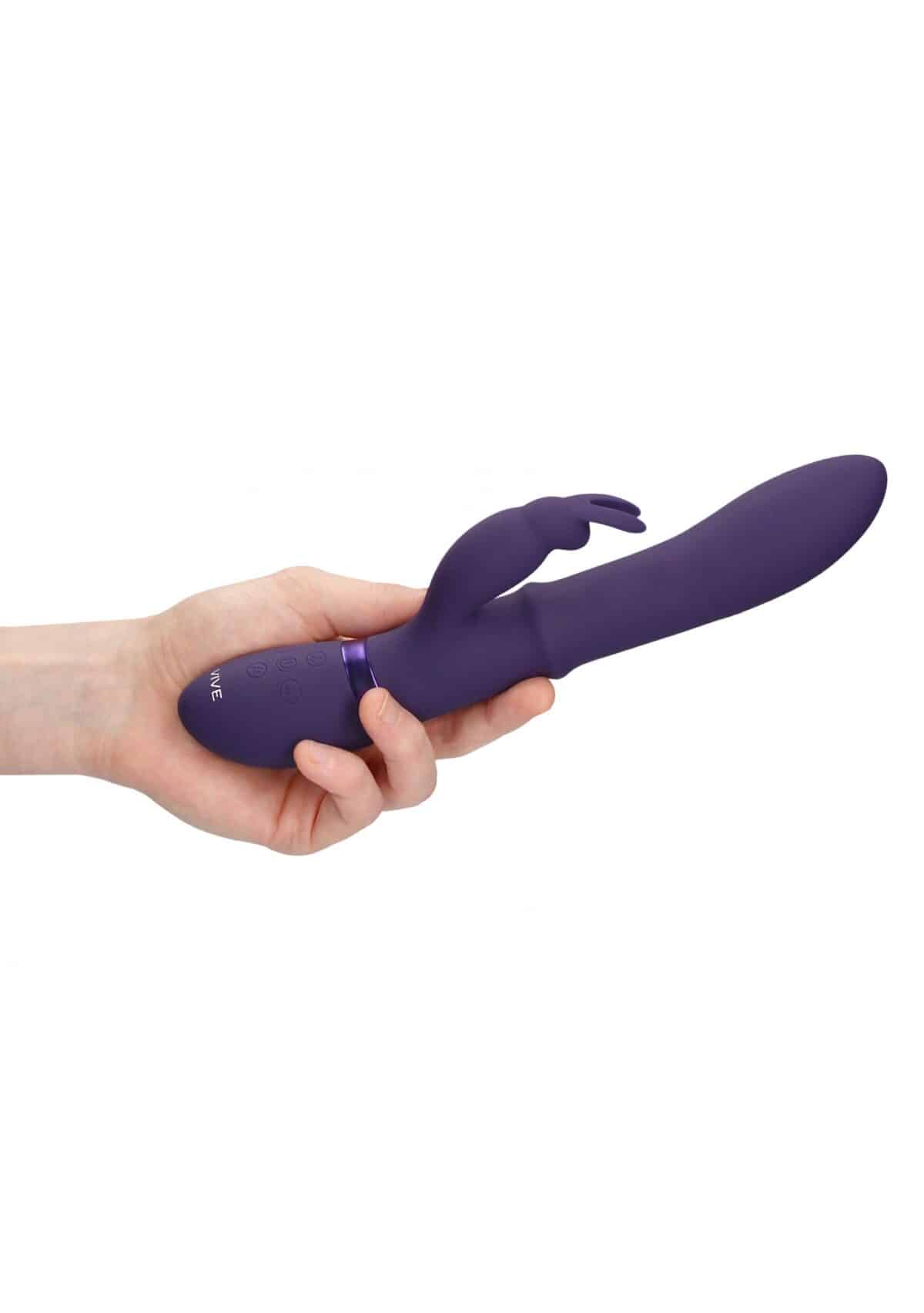 Halo Ring Rabbit Vibrator purple