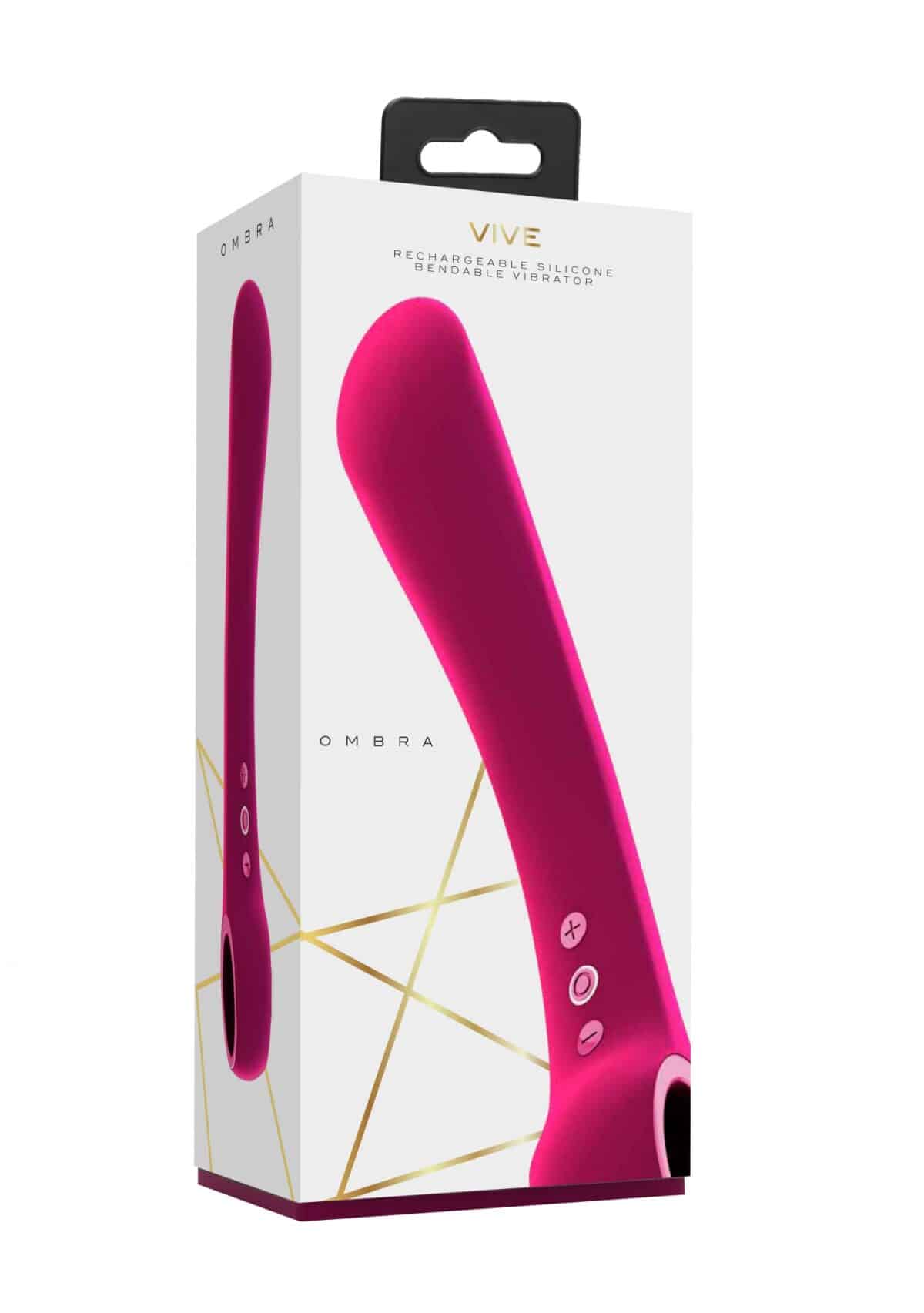 Ombra Bendable Vibrator Pink