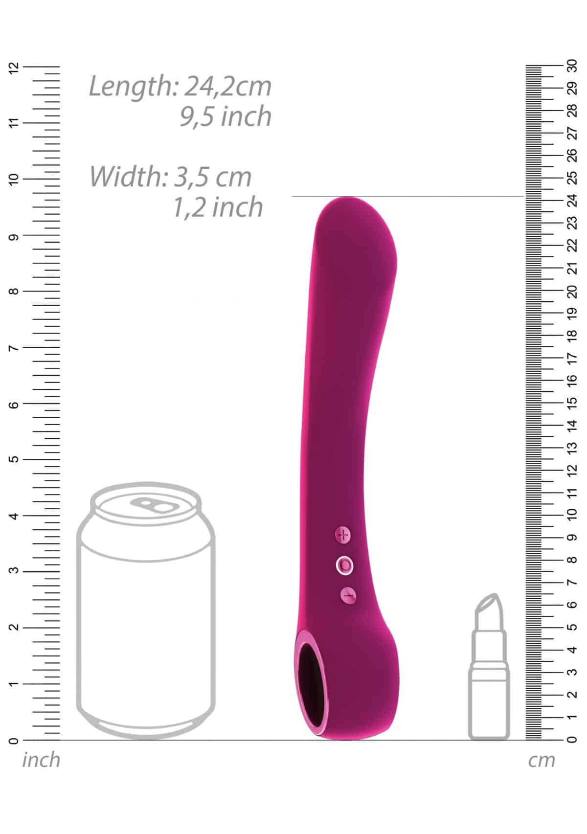 Ombra Bendable Vibrator Pink