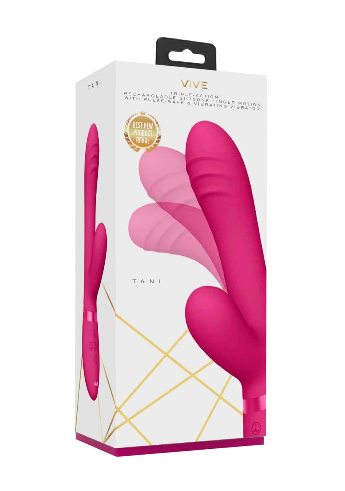 Tani Finger Motion with Pulse Wave Vibrator pink