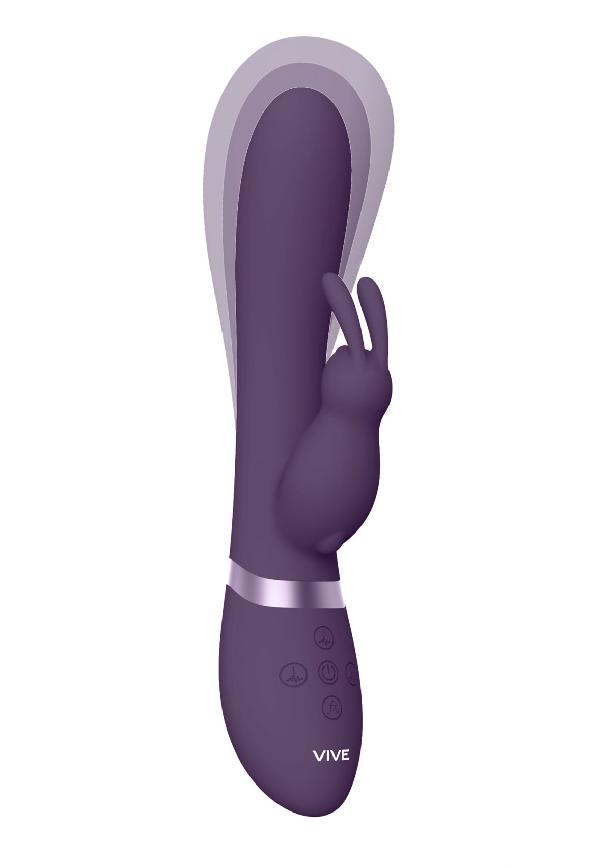 Taka Inflatable Vibrating Rabbit purple